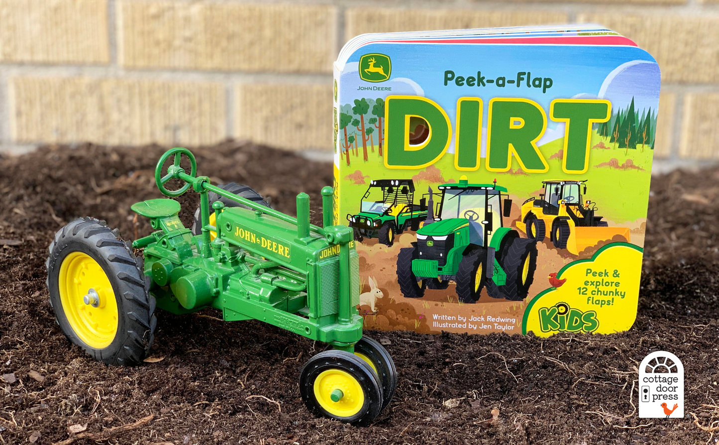 John Deere Dirt Lift a Flap Book