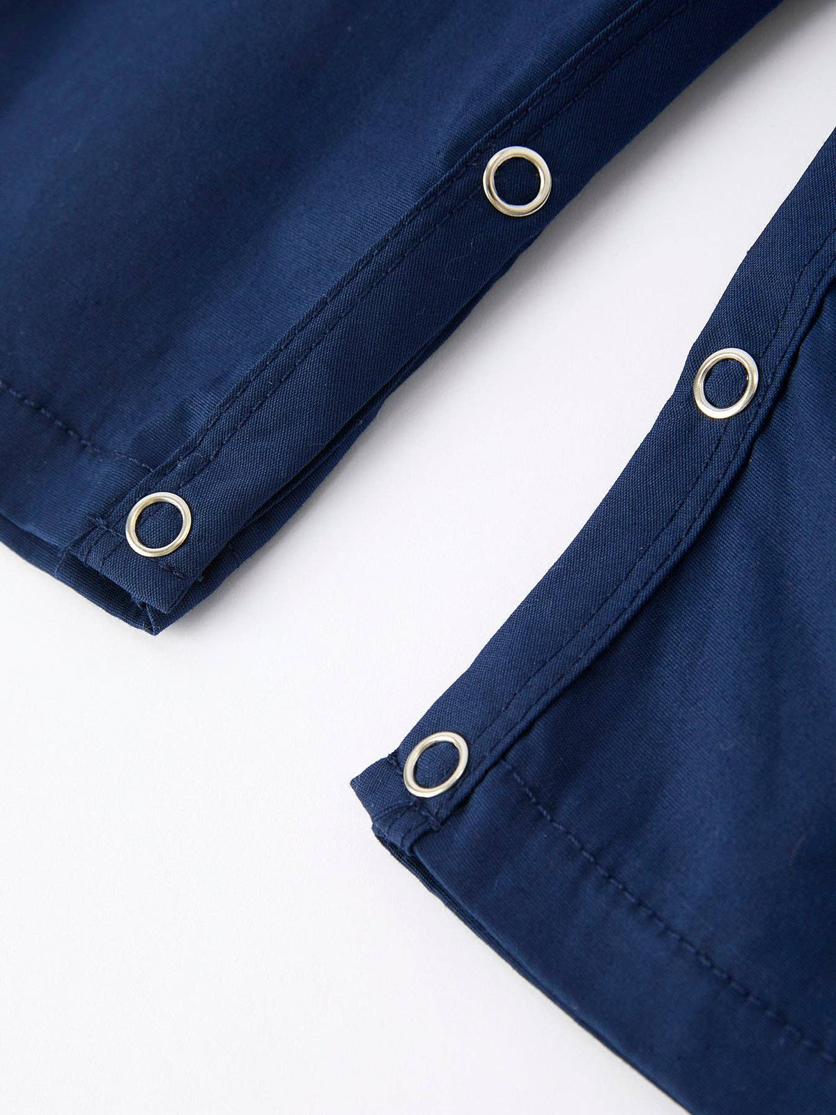 Navy Blue Nativity Romper