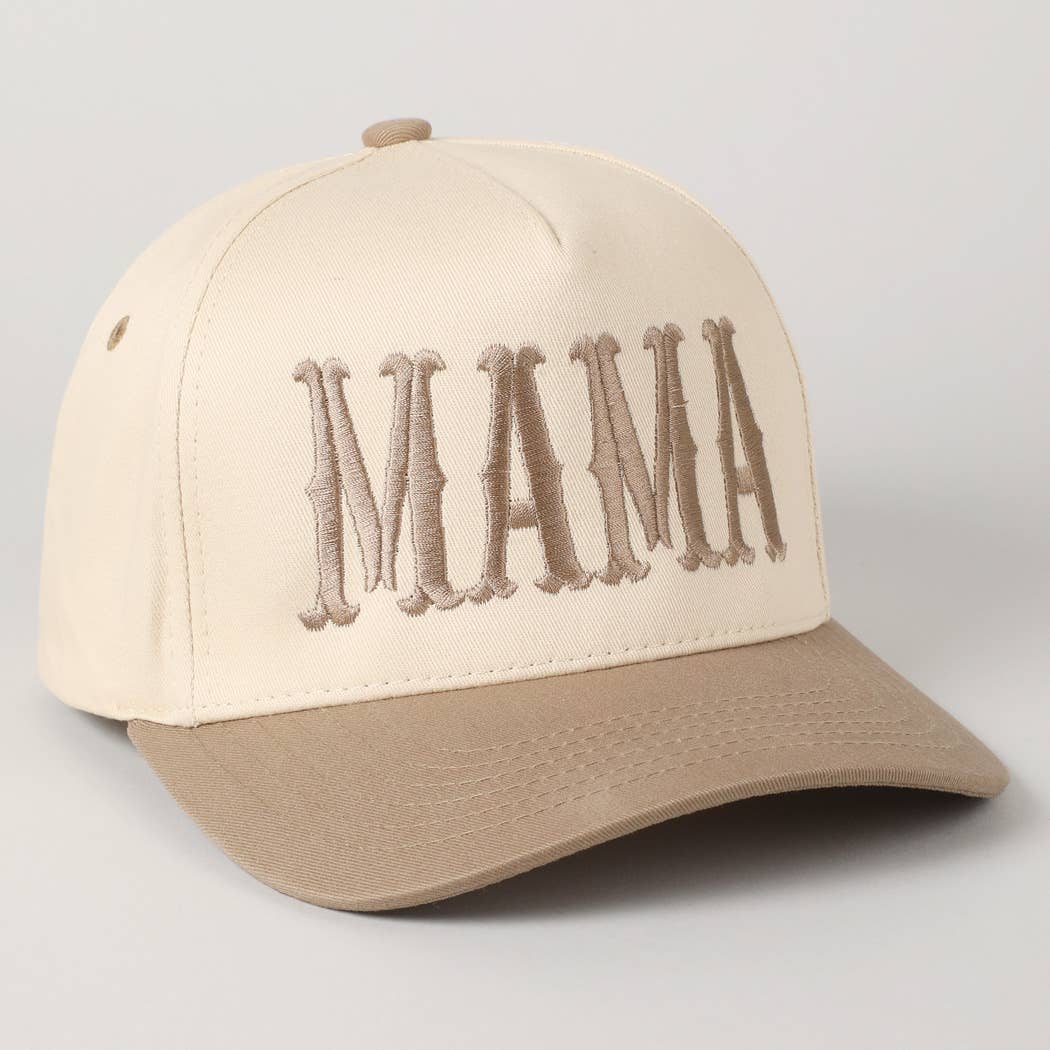 Mama Embroidery Cap
