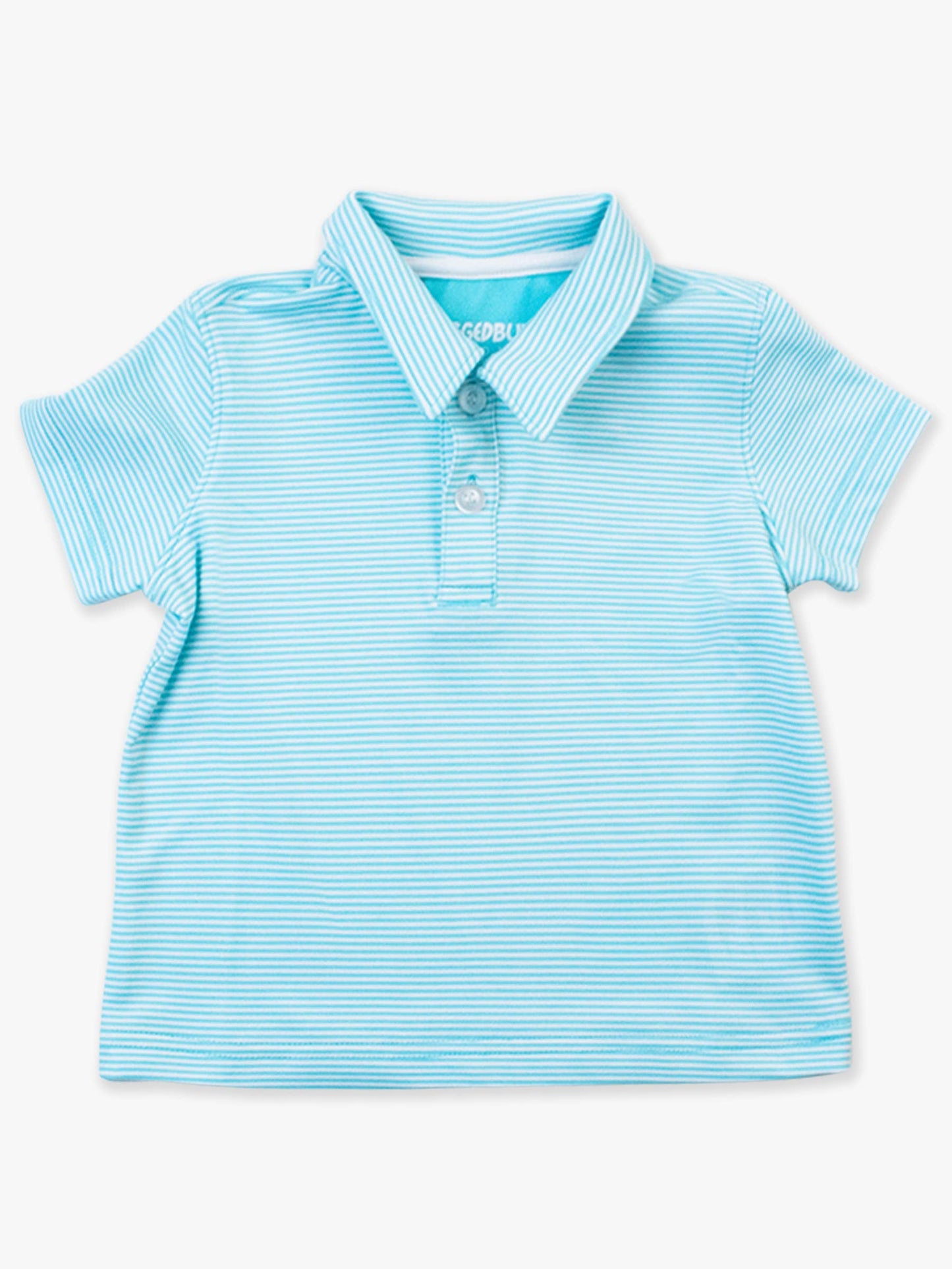Bright Aqua Performance Polo