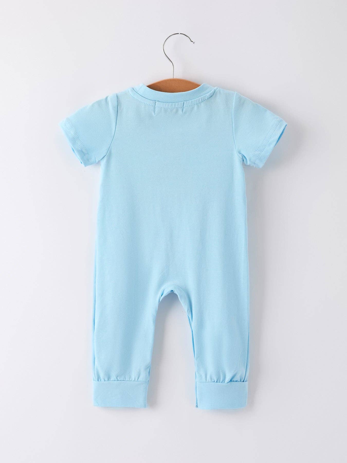 Smocked Cross Boy Romper