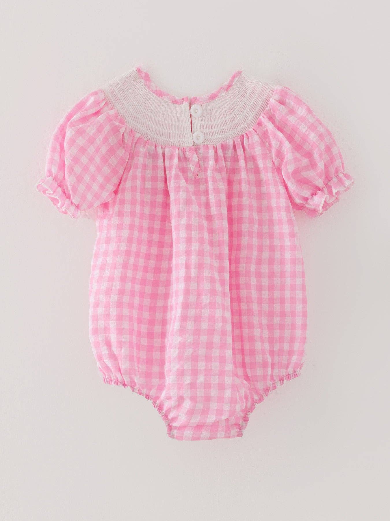 Farm Pink Smocking Bubble