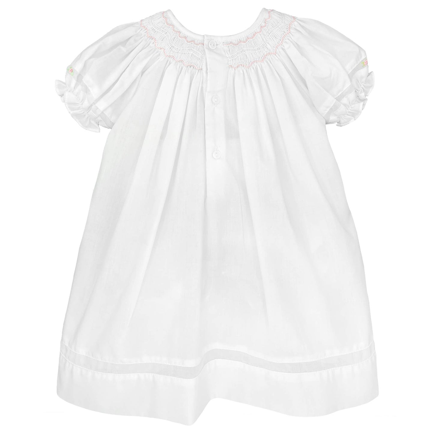 Smocked Daygown with Voile