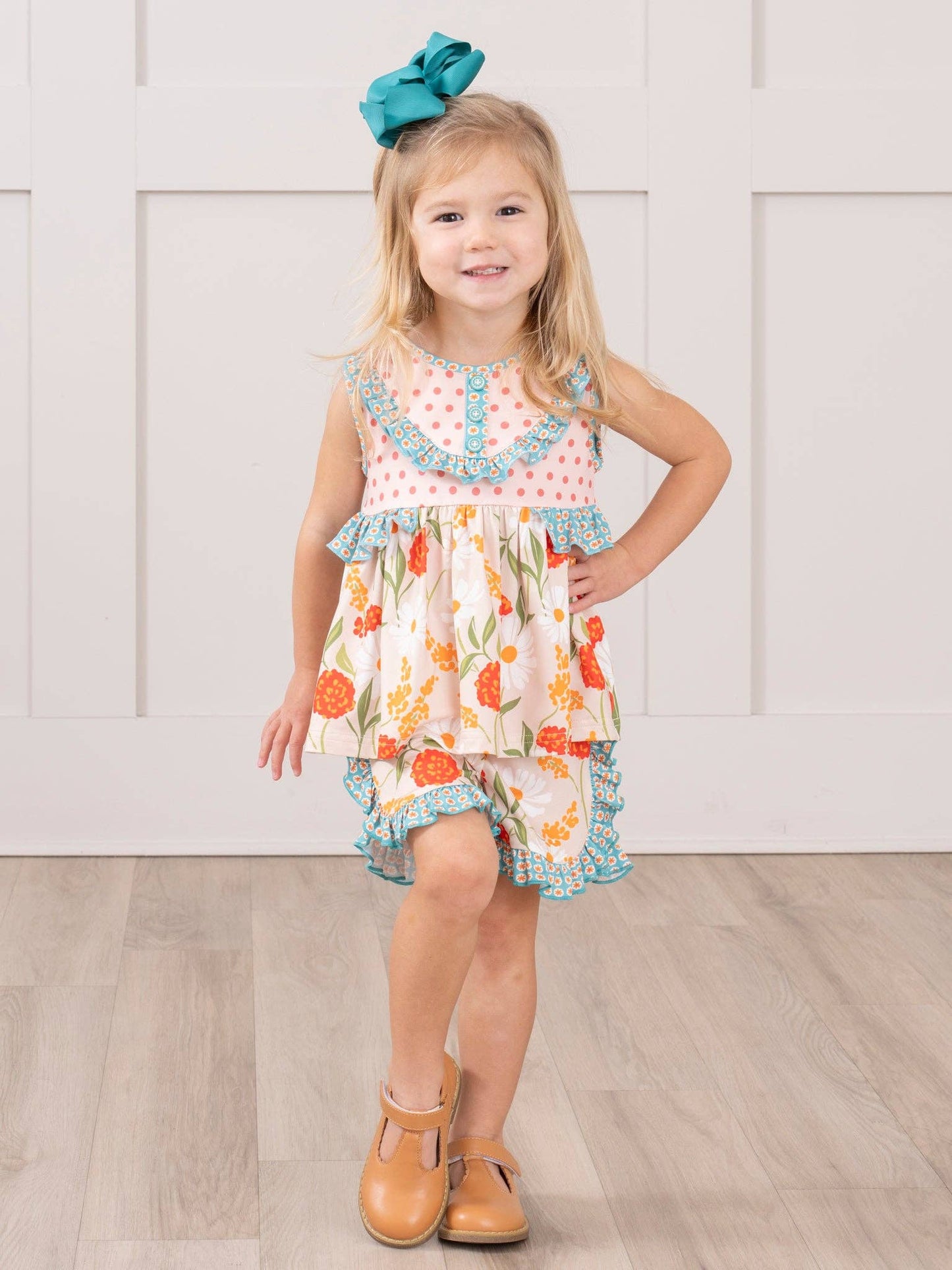 Daisy Janes Ruffle Trim Outfit