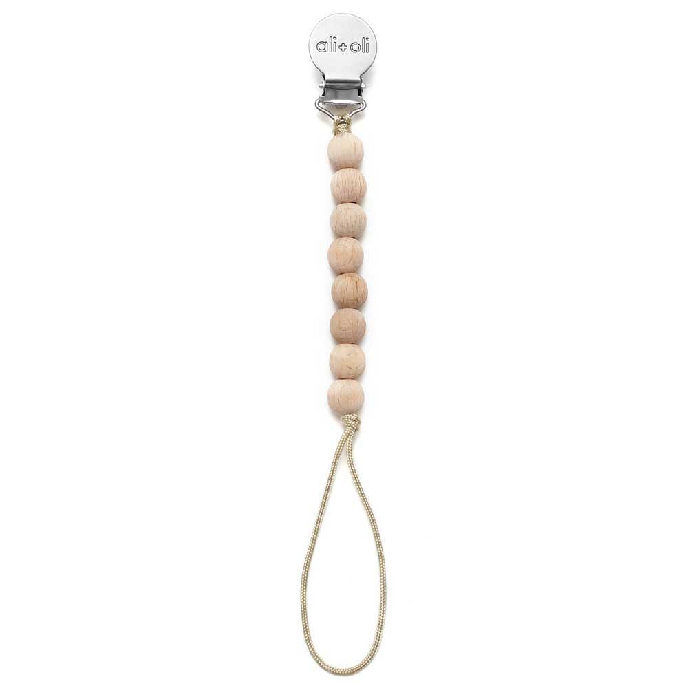 Pacifier Clip (Beech Wood)