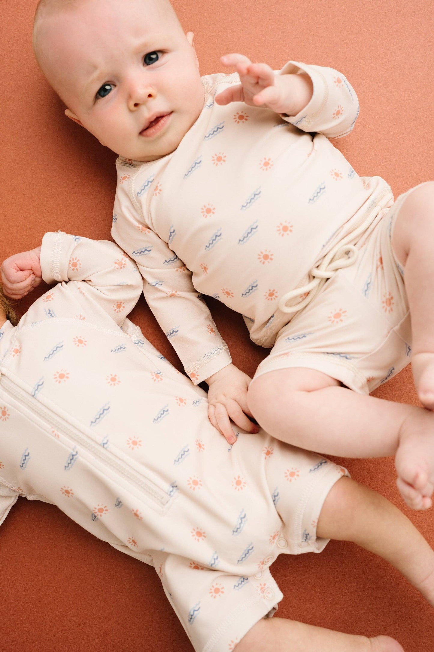 Boho Waves Swim Romper