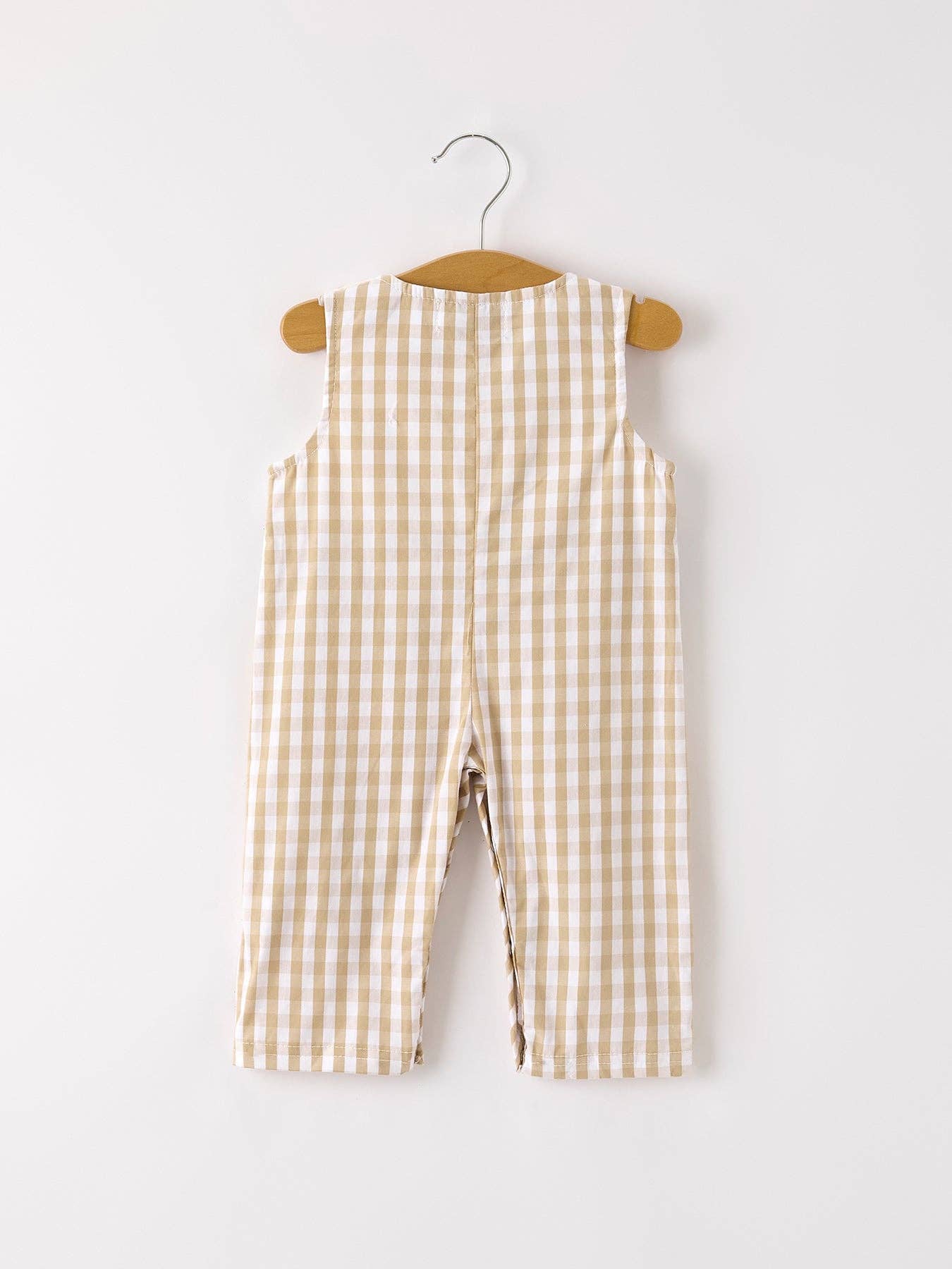 Thanksgiving Plaid Turkey Romper