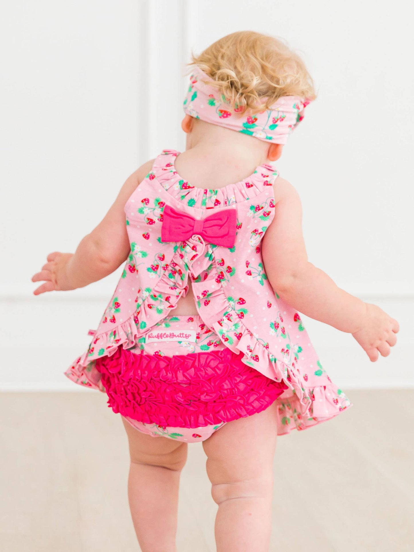 Strawberry Top and Bloomer Set
