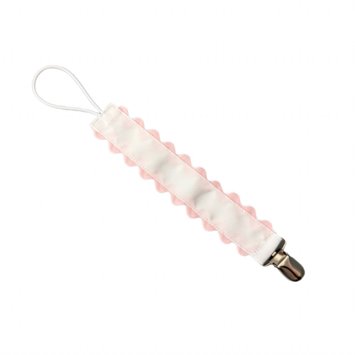 Scalloped Paci Clip