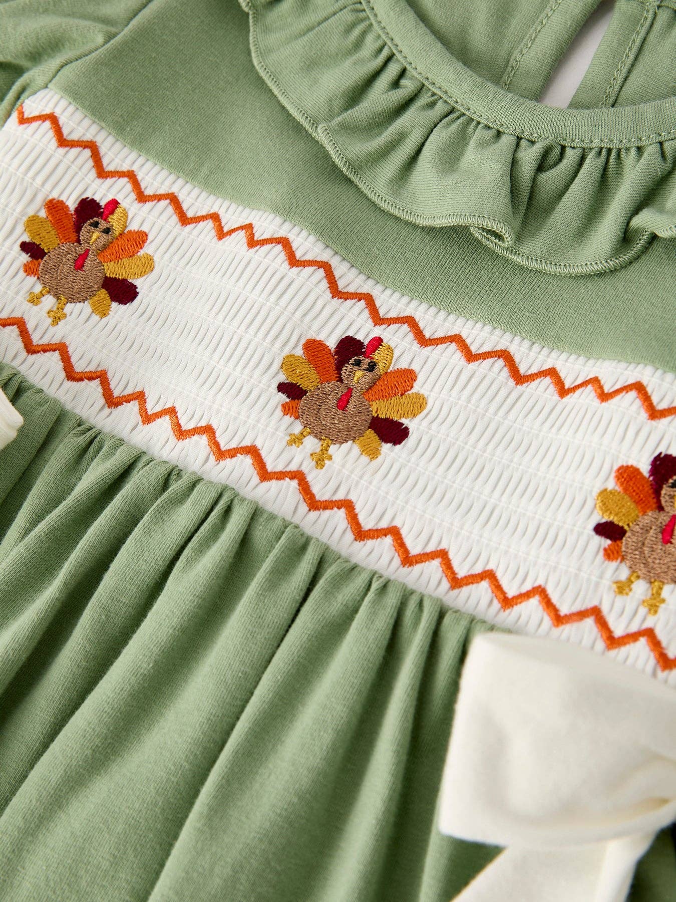 Turkey Smocked Dress