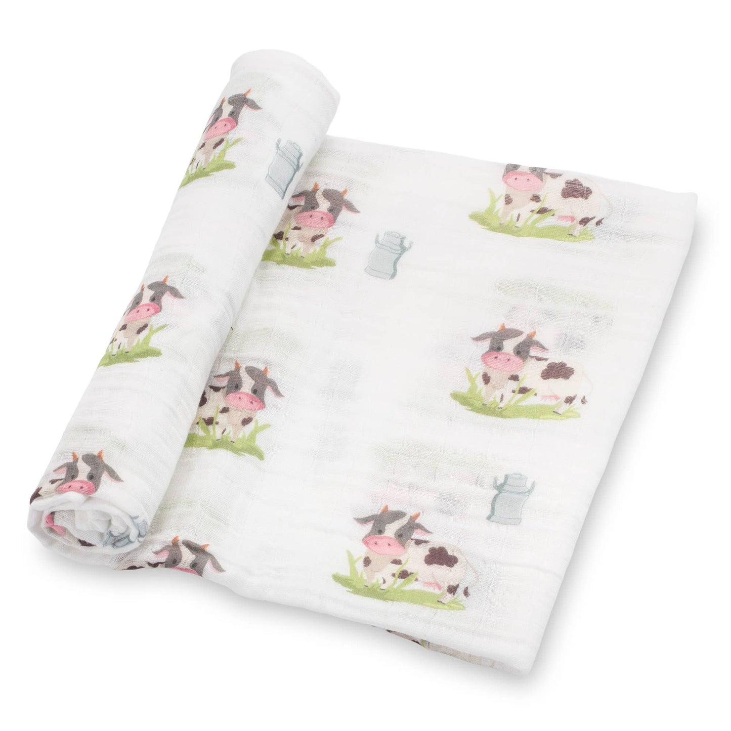 Moo Moo Baby Swaddle Blanket