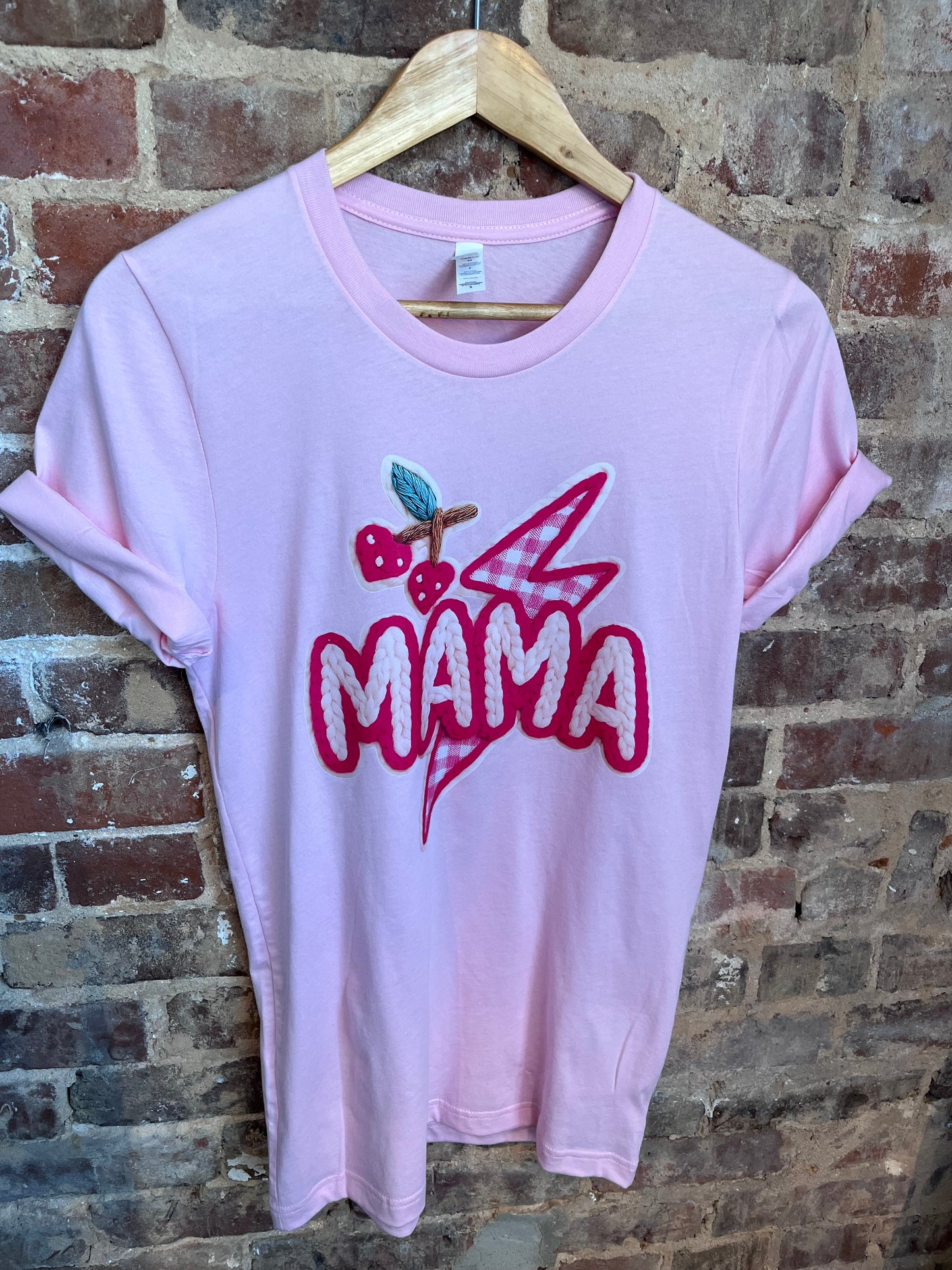 Pink Bolt Mama Shirt