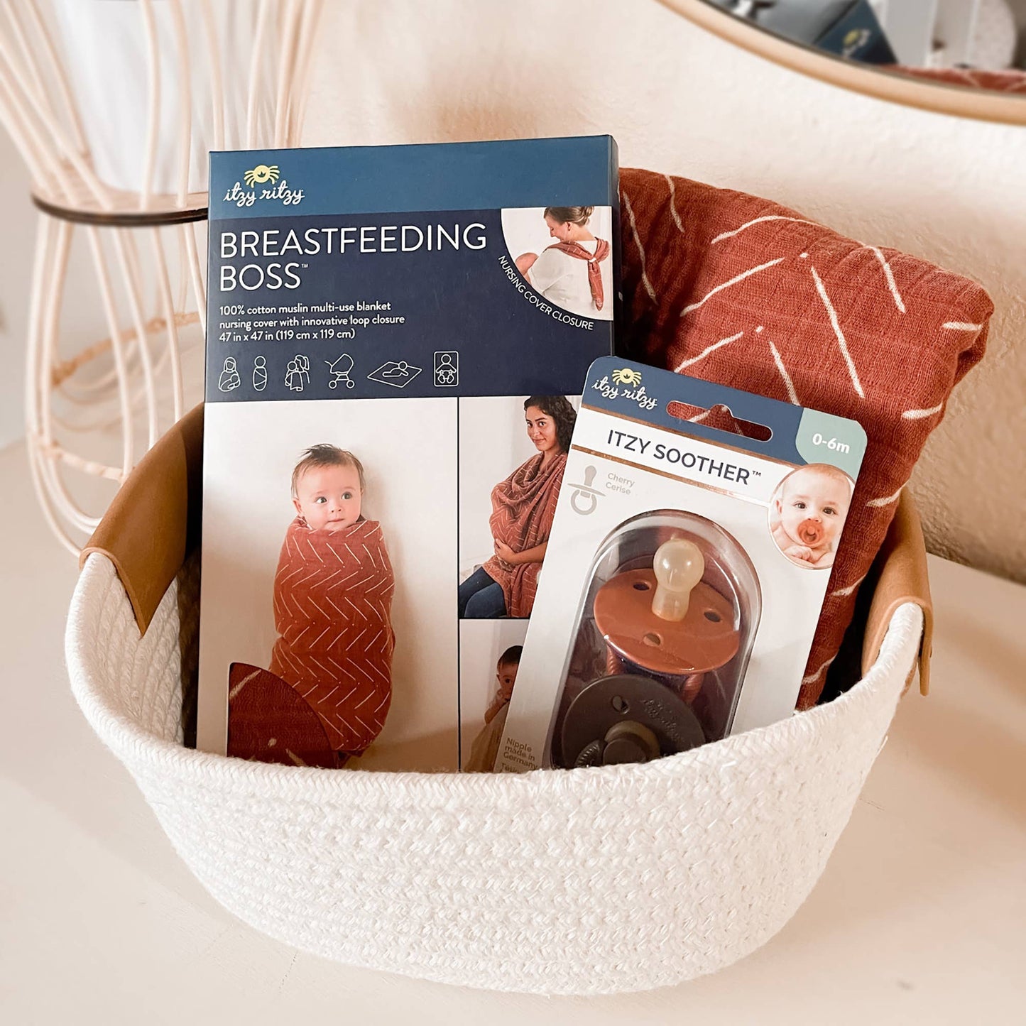 Breastfeeding Boss Mudcloth