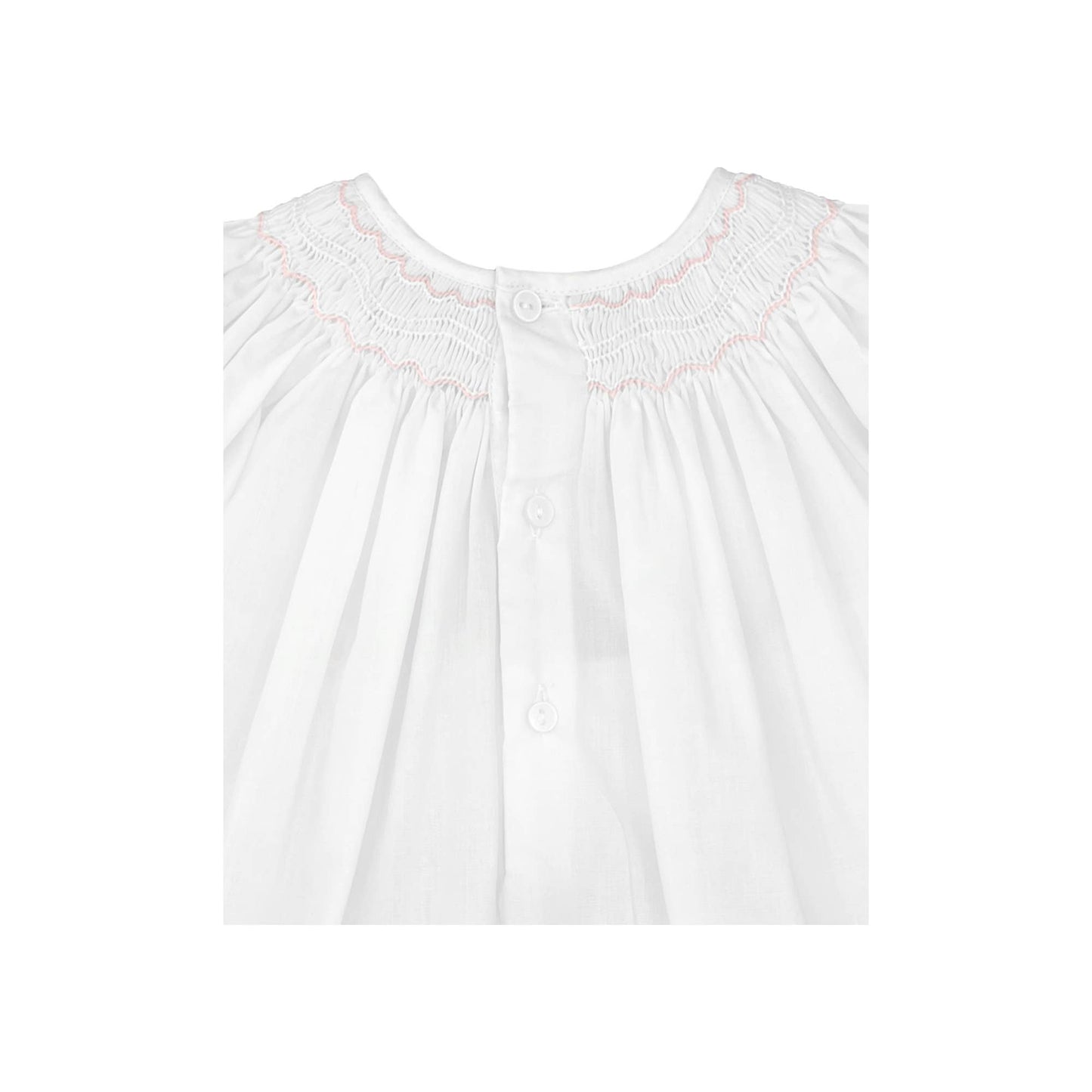 Smocked Daygown with Voile
