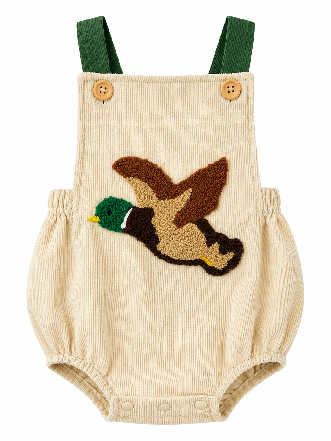 Mallard Duck Romper/Overalls
