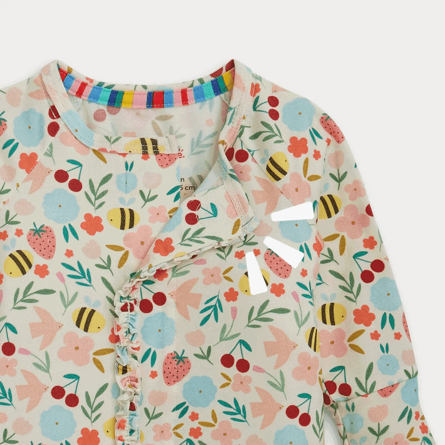 Honey Blossom Magnetic Onesie