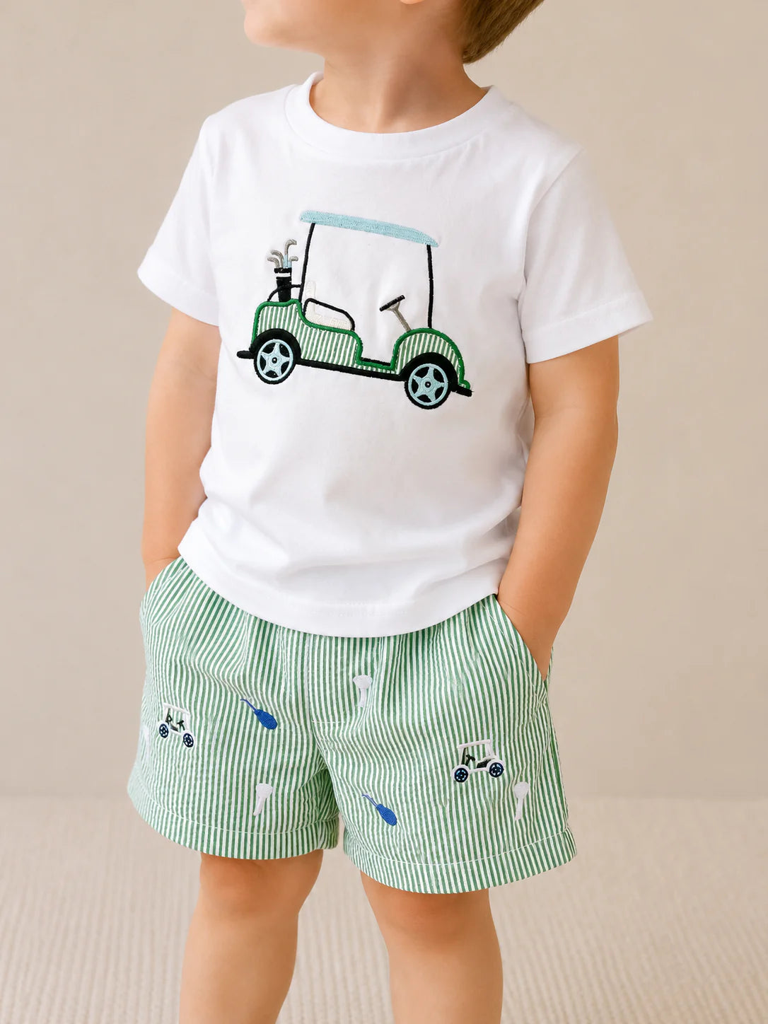 Golf Embroidered Set