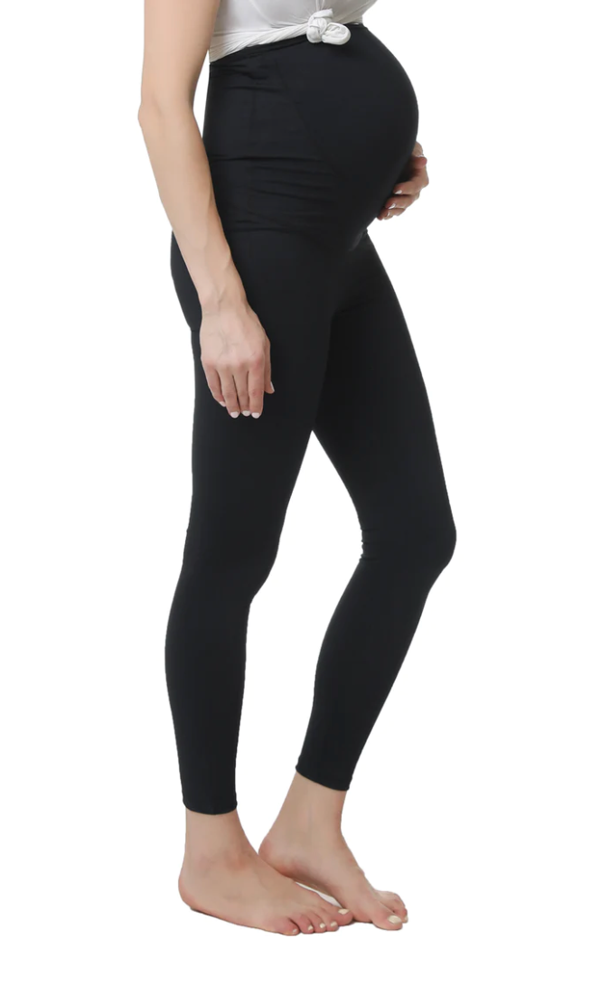 K+K Maternity Belly Support Leggings (26" Inseam)