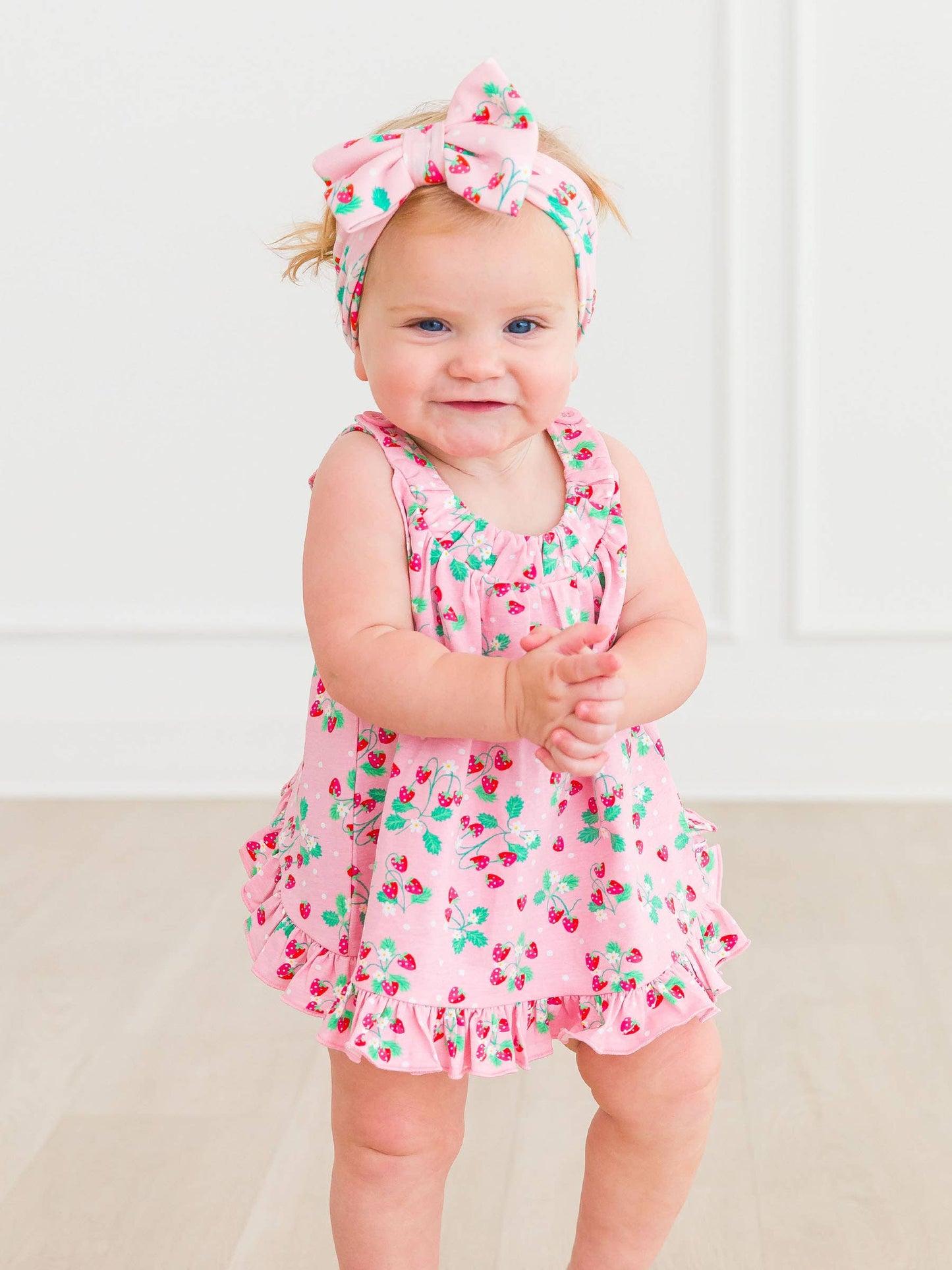 Strawberry Top and Bloomer Set