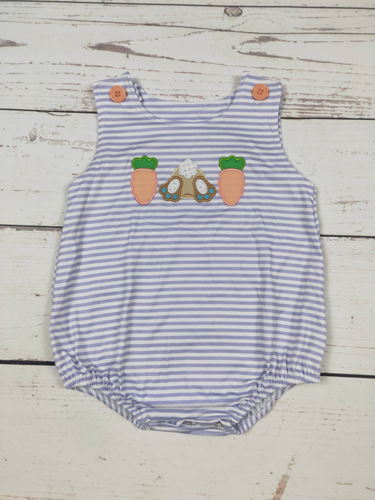 Carrot Appliqué Easter Bubble