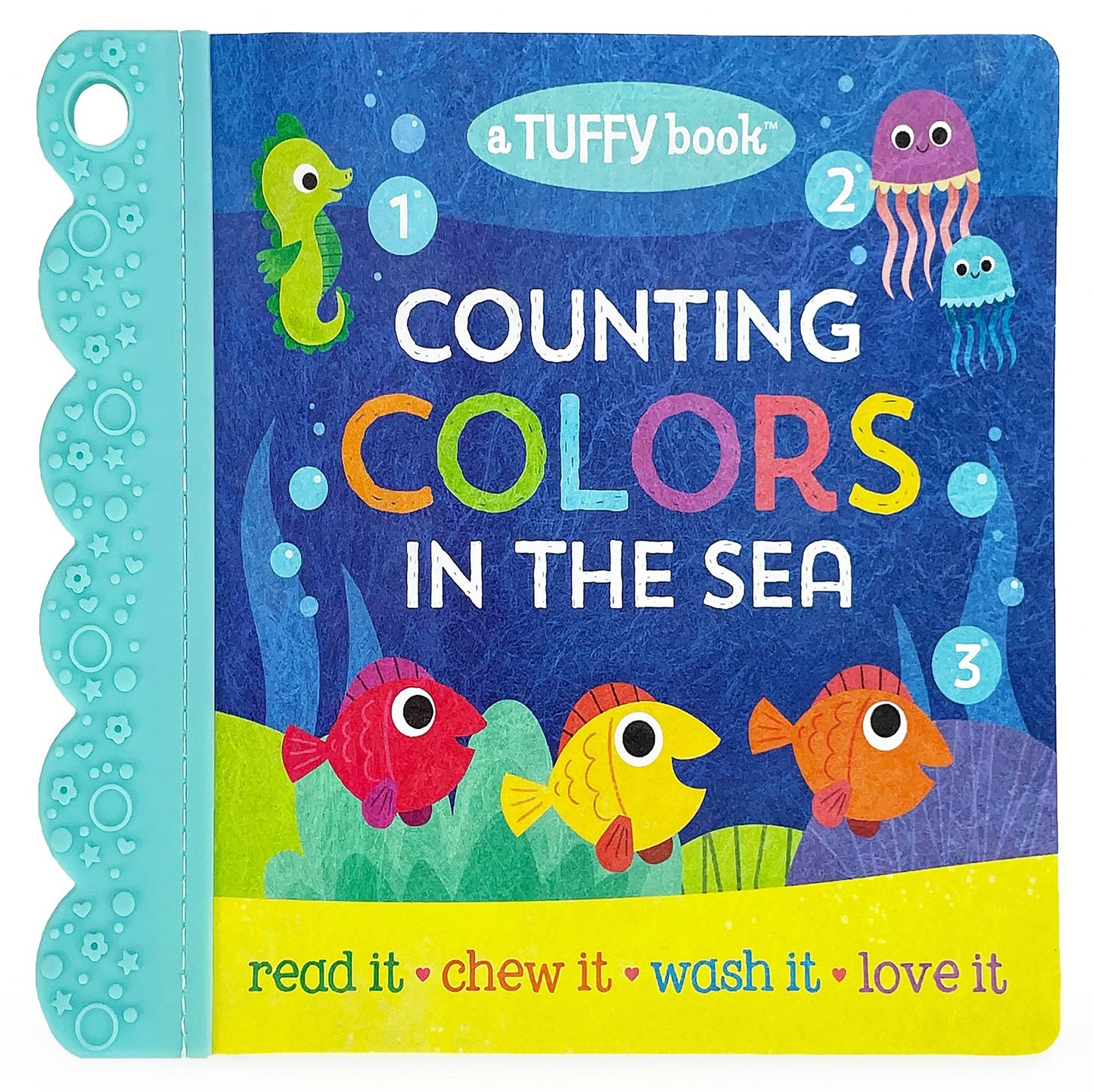 Tuffy Teether Indestructible Book