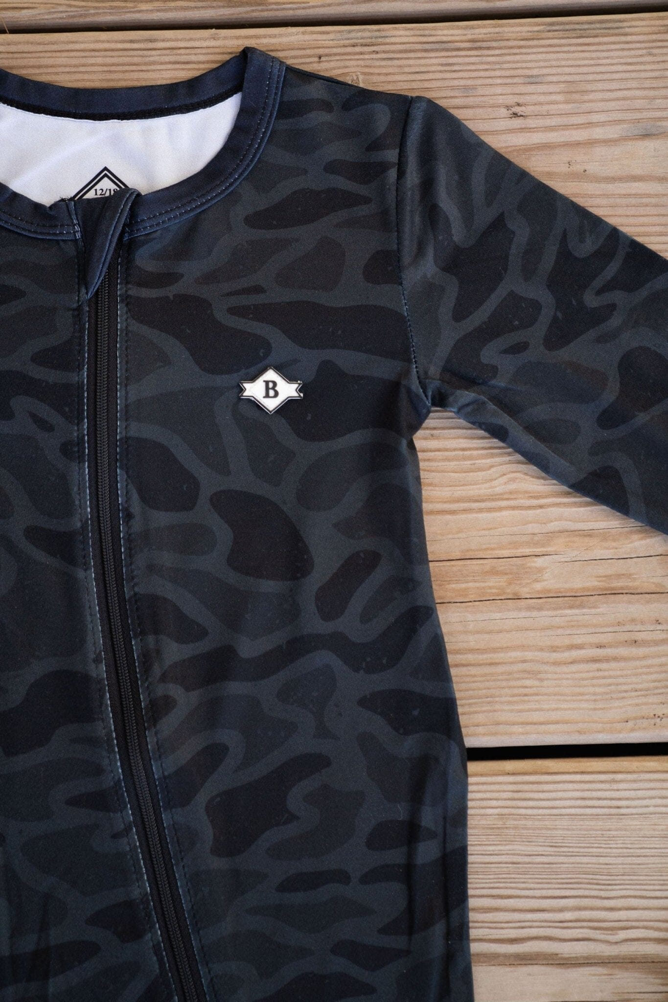 Black Camo Onesie