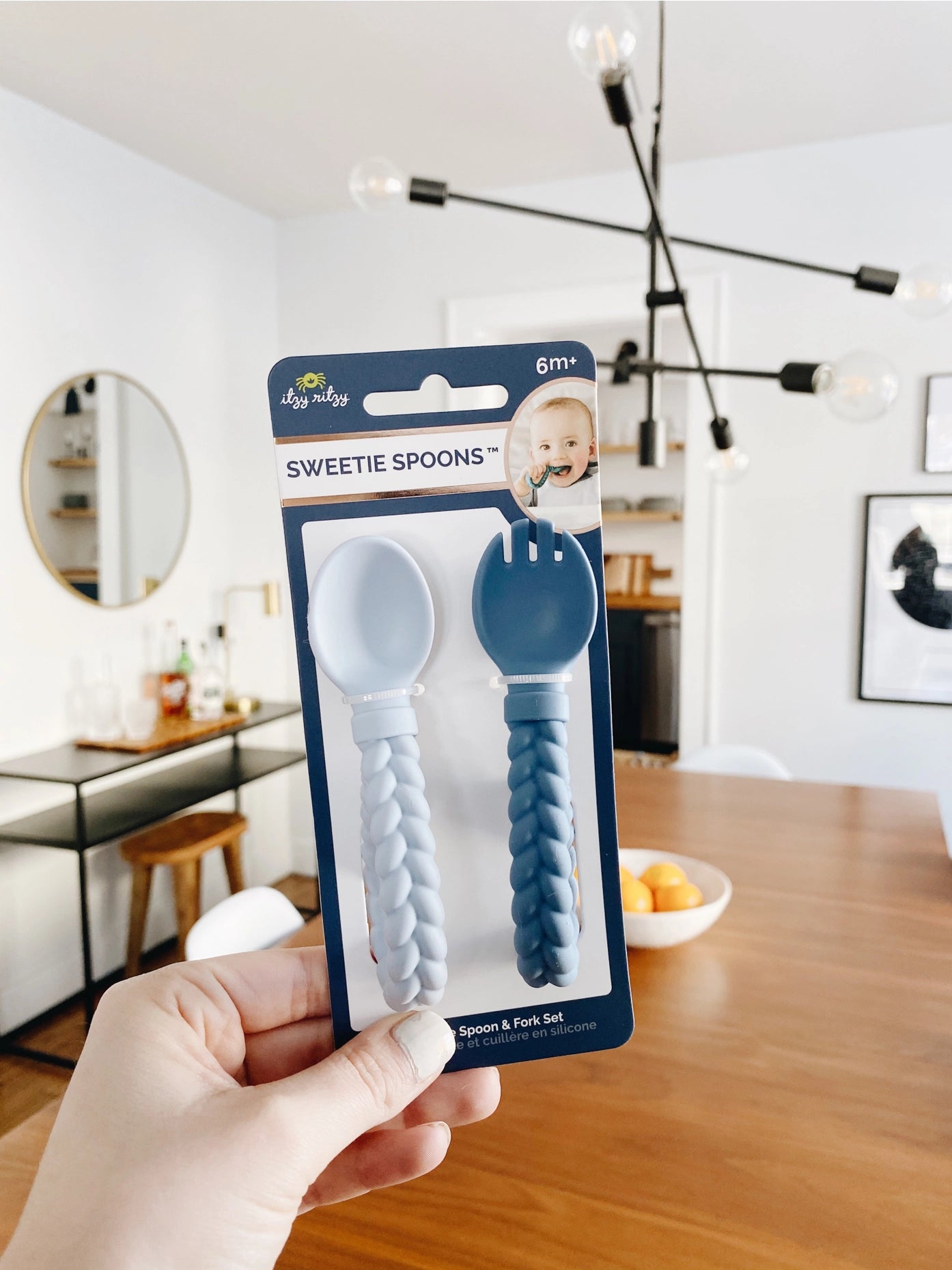 Sweetie Spoons™ Spoon + Fork Set - Blue