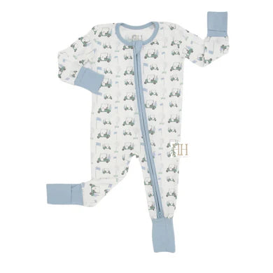 Double Zipper Onesie