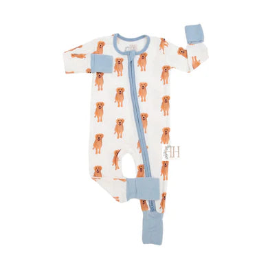 Double Zipper Onesie