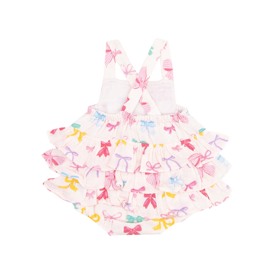 Colorful Bows Sunsuit