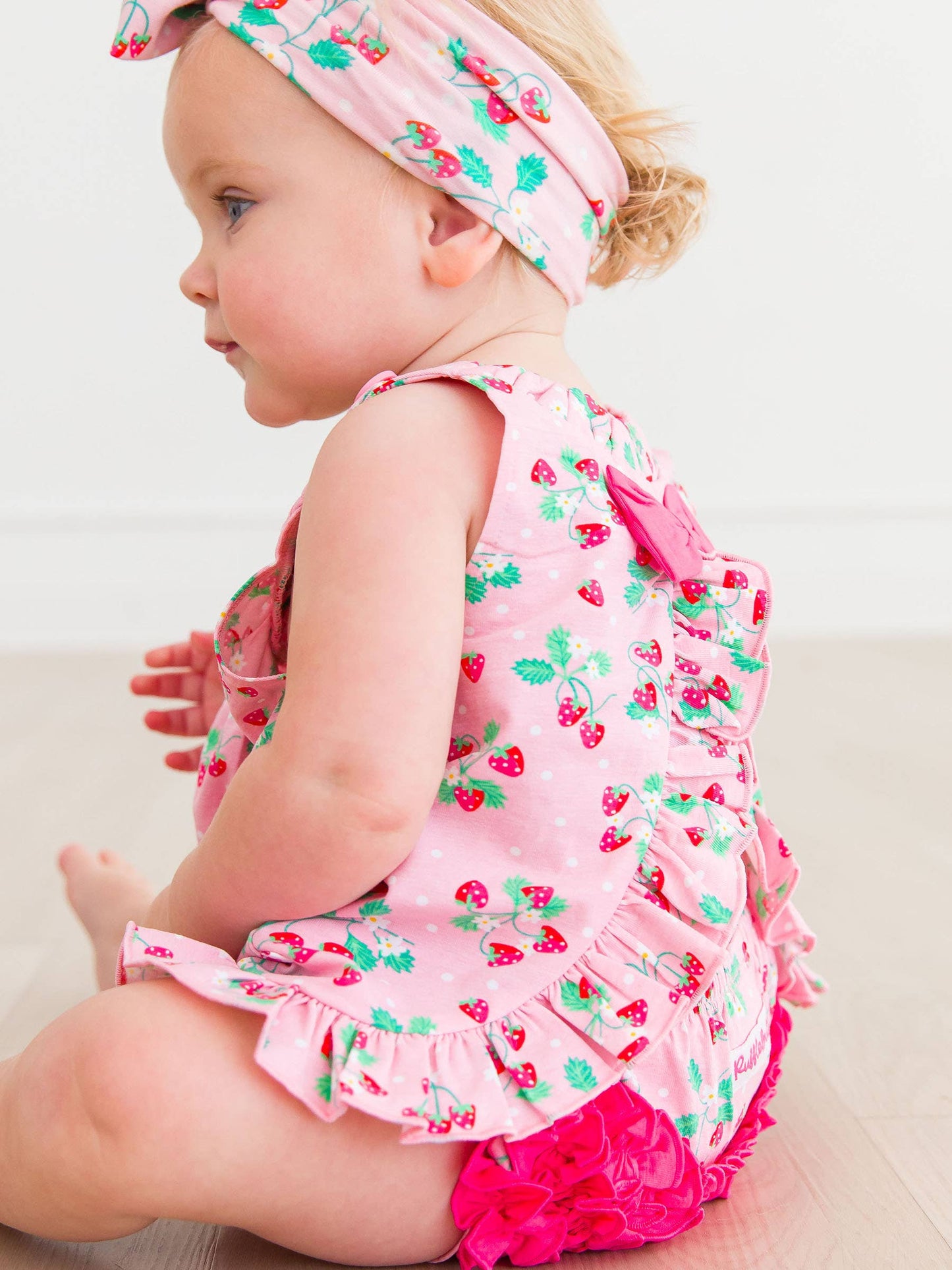 Strawberry Top and Bloomer Set