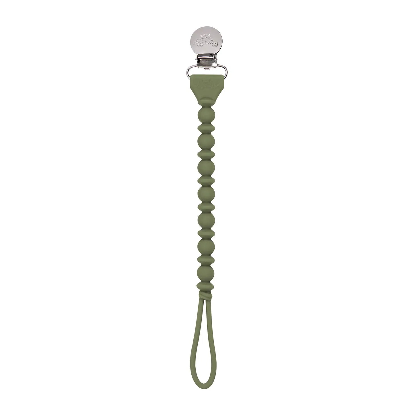 Sweetie Strap™ Silicone One-Piece Pacifier Clips - Camo
