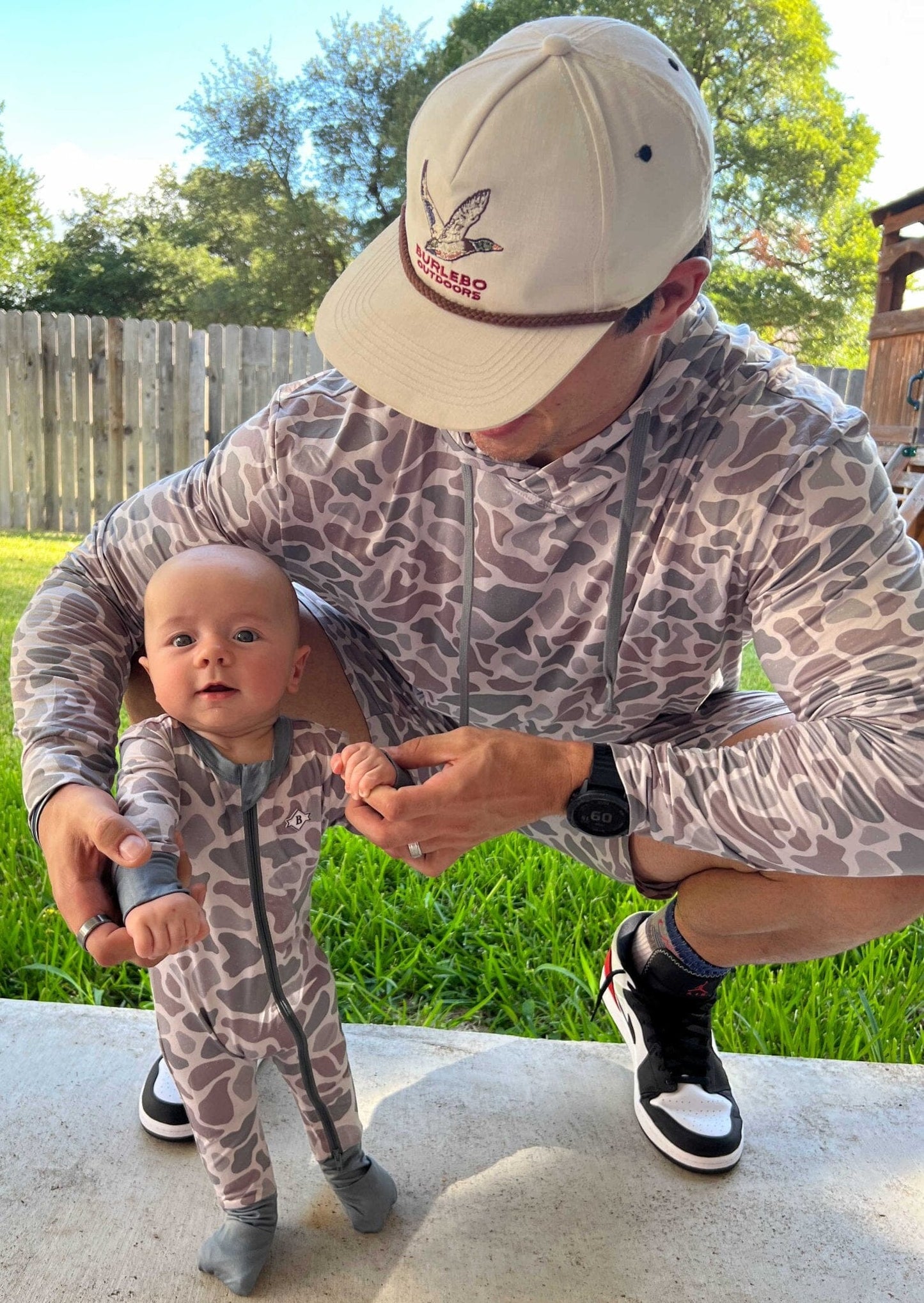 Classic Deer Camo Onesie