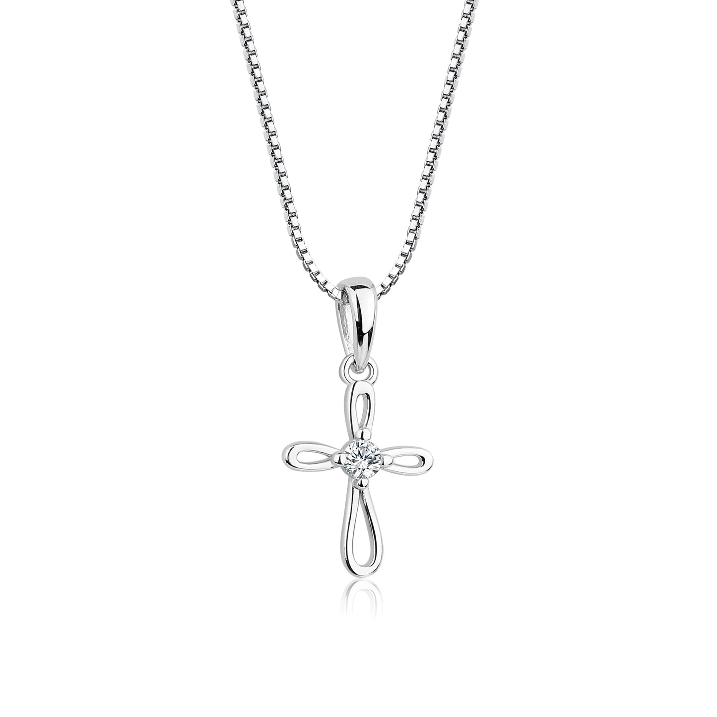 Infinity Cross Necklace