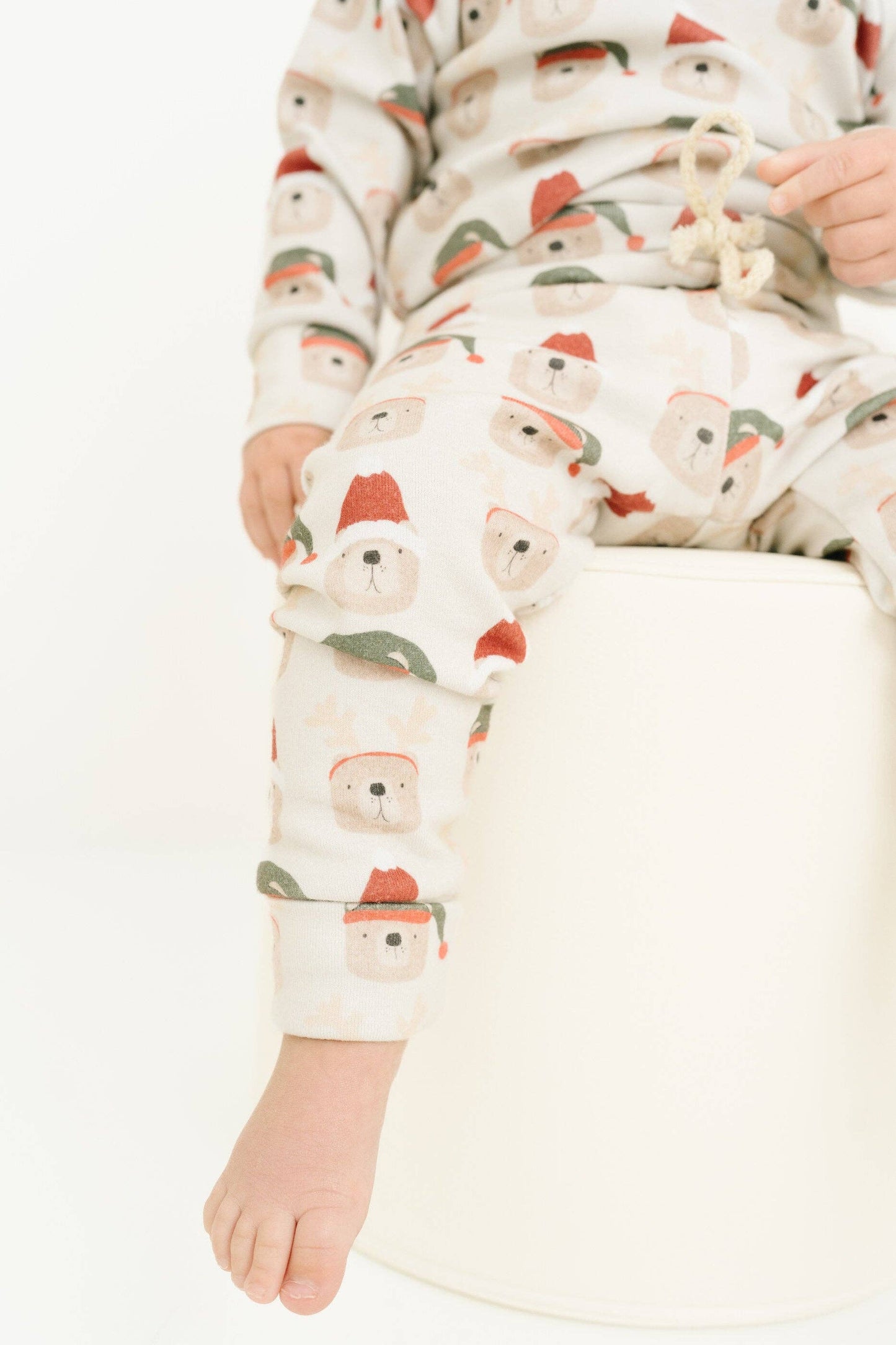 Beige Christmas Bears Lounge Set