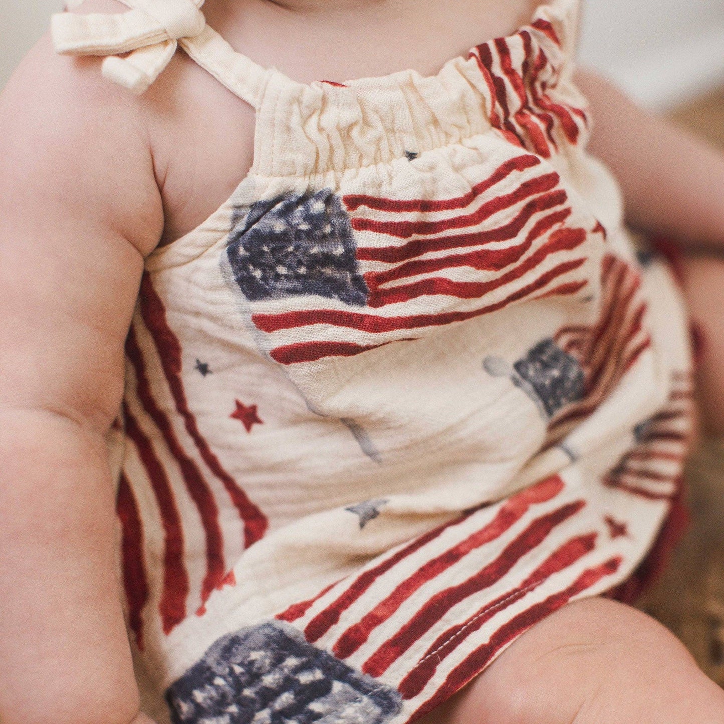 American Flag Tank & Shorts Set