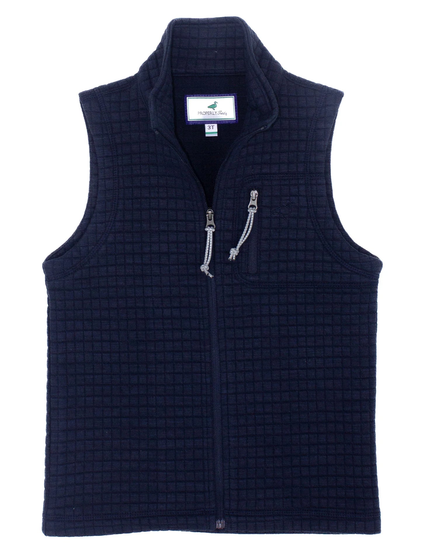 Boys Delta Navy Vest