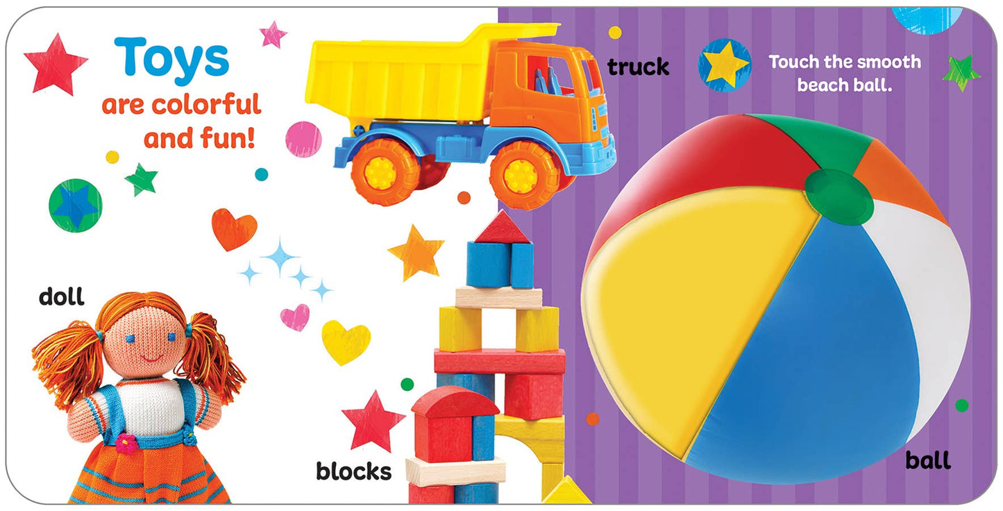 Touch & Feel First Words Interactive Board Book