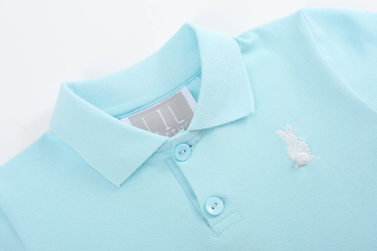 Light Blue Bunny Polo