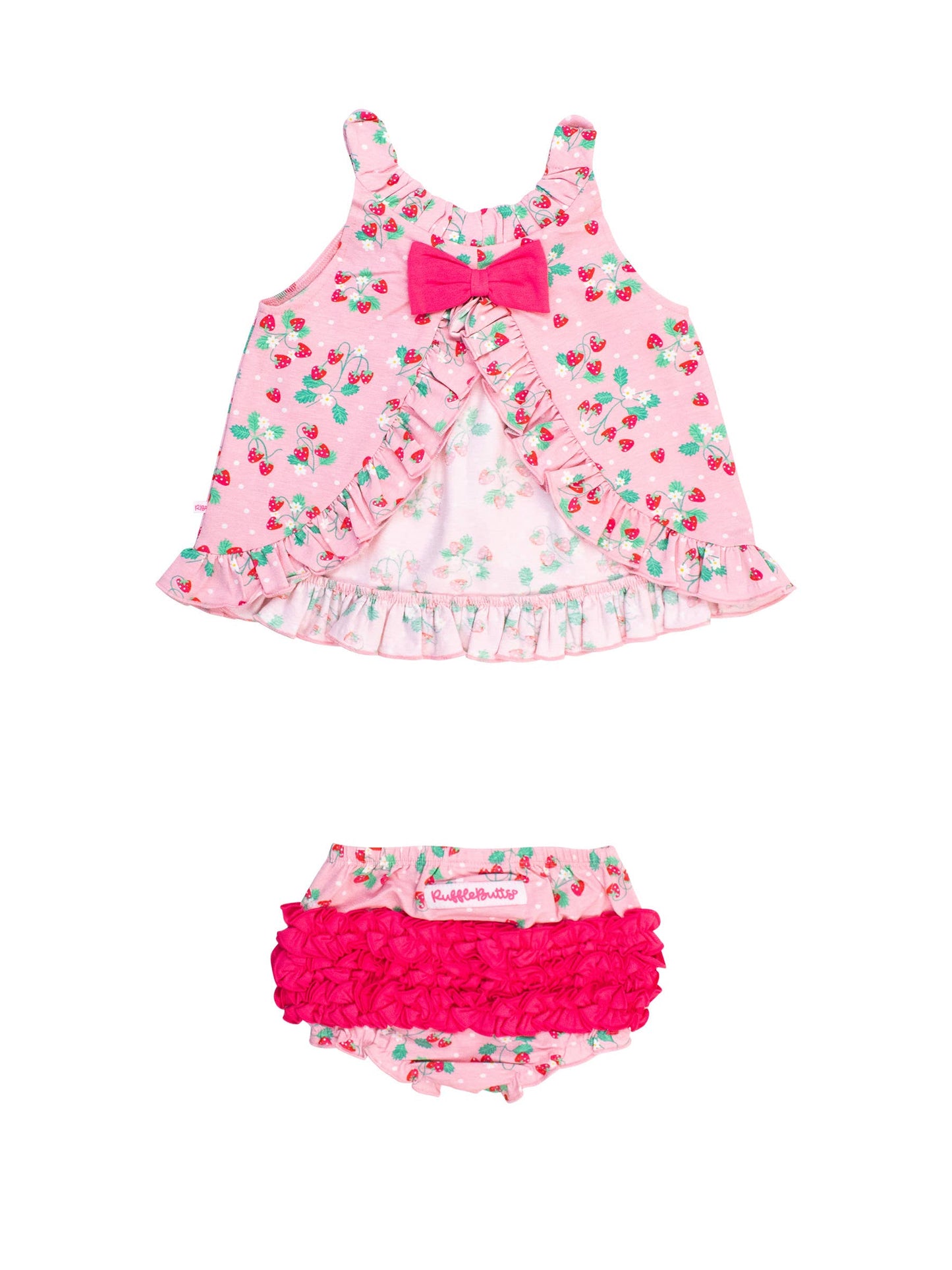 Strawberry Top and Bloomer Set