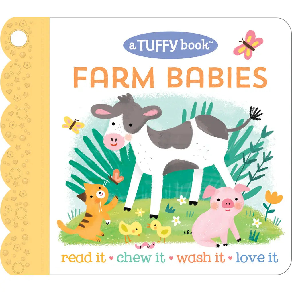Tuffy Teether Indestructible Book