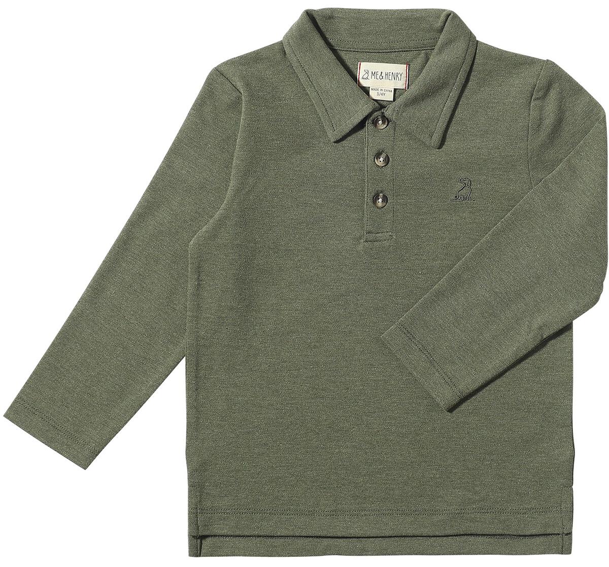 Sage Polo Long Sleeve