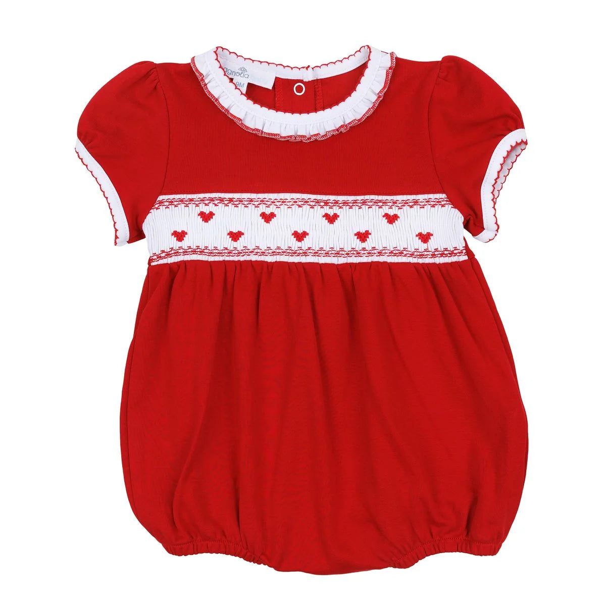Heart Smocked Bubble