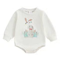 Little Hunter Embroidered Bubble