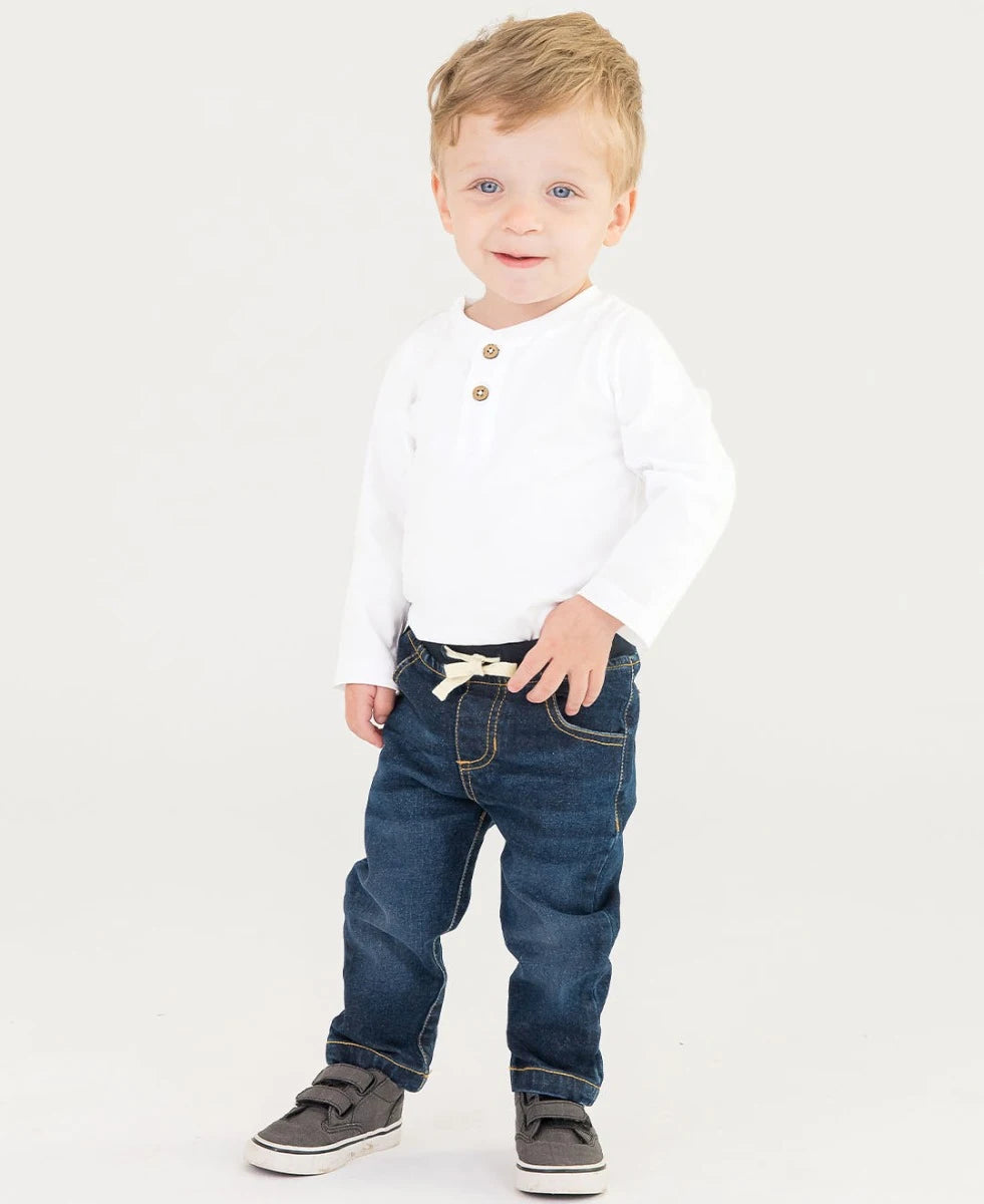 Denim Pull-on Jeans