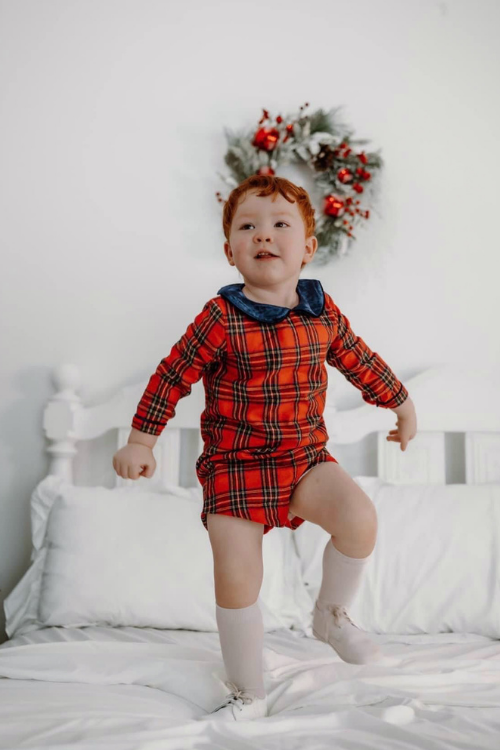 Christmas Plaid Jon Jon