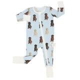 Double Zipper Onesie