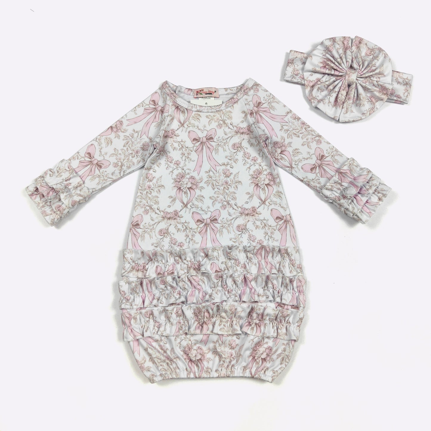 Girl Ruffle Gown