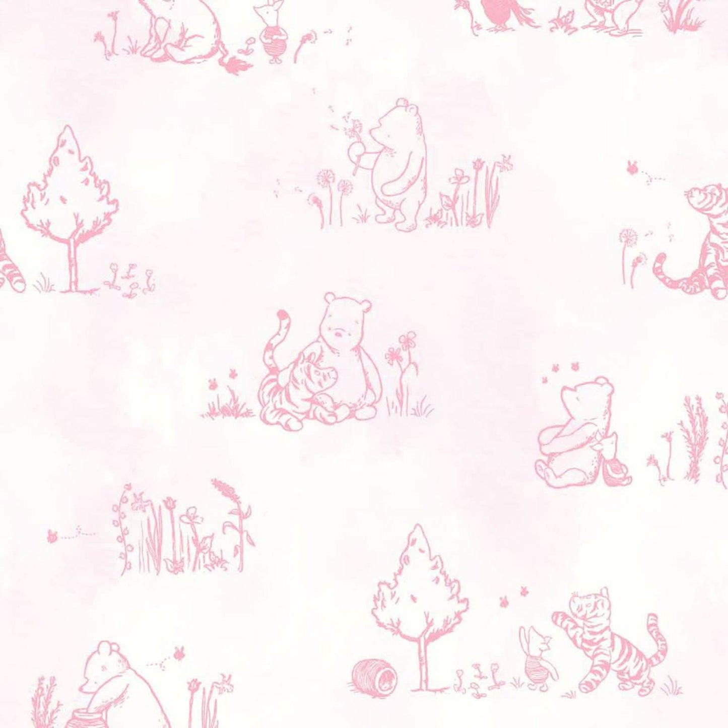 Pooh In The Woods Footie