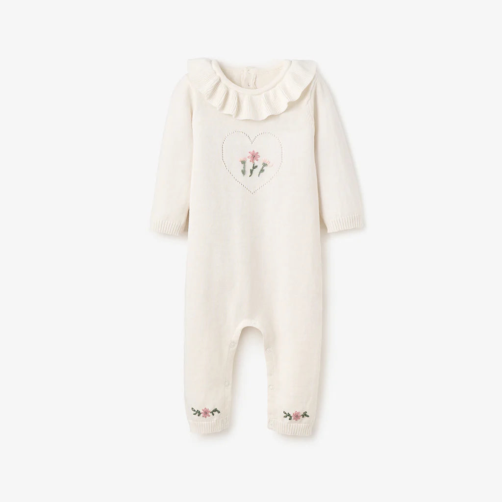Pony Meadow Heart Knit Jumpsuit